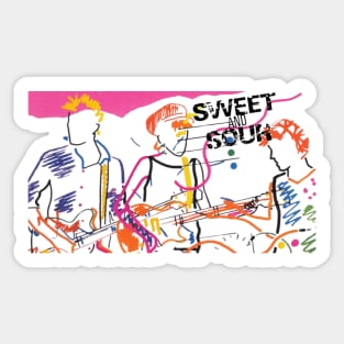 Sweet and Sour Australian TV Sticker